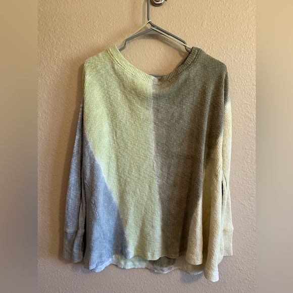 We The Free (Free People) Textured Long Sleeve Top Size XS - Picture 1 of 4